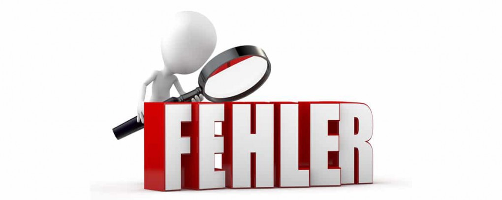 Die häufigsten Fehler beim Start eines Online Business