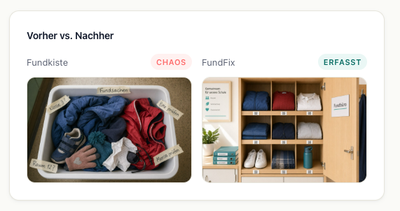 FundFix: KI-Fundbüro für Schulen — fertiges SaaS zu übernehmen