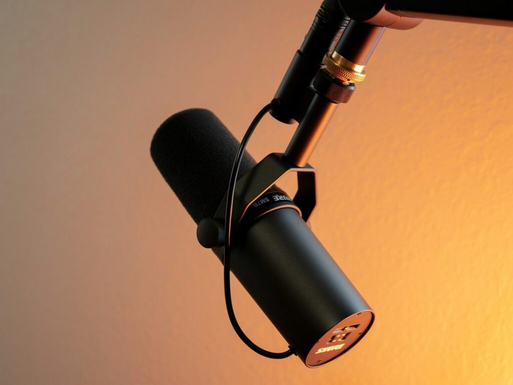 Podcast-Aufnahme als Format im Content Marketing